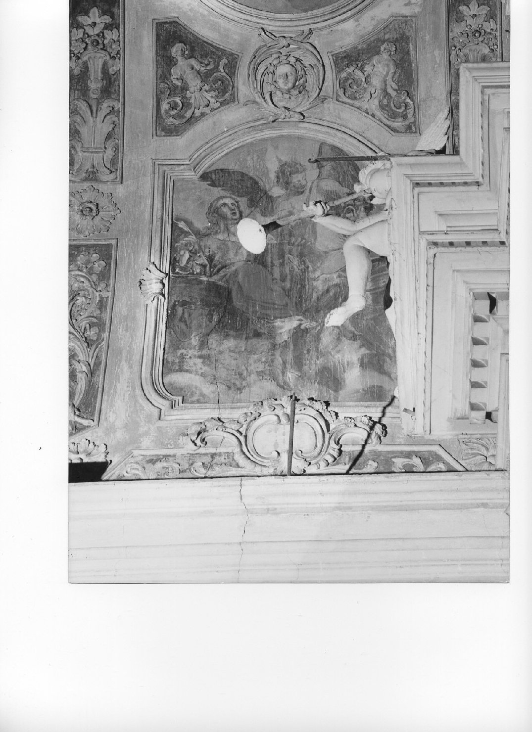 evangelisti (decorazione pittorica, elemento d'insieme) di Carrega Maurizio (sec. XVIII)