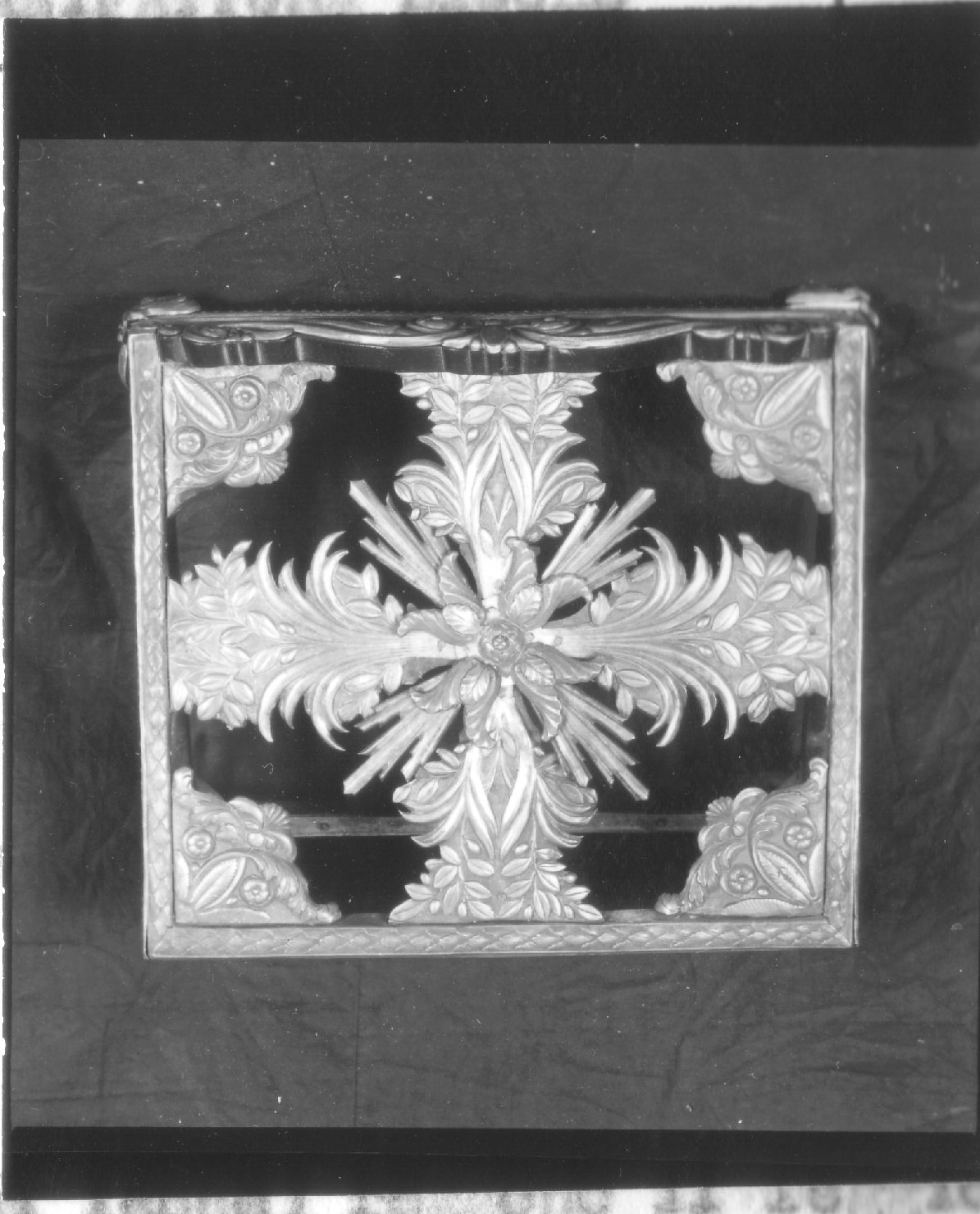 motivi decorativi vegetali (leggio, opera isolata) - bottega ligure (seconda metà sec. XVIII)