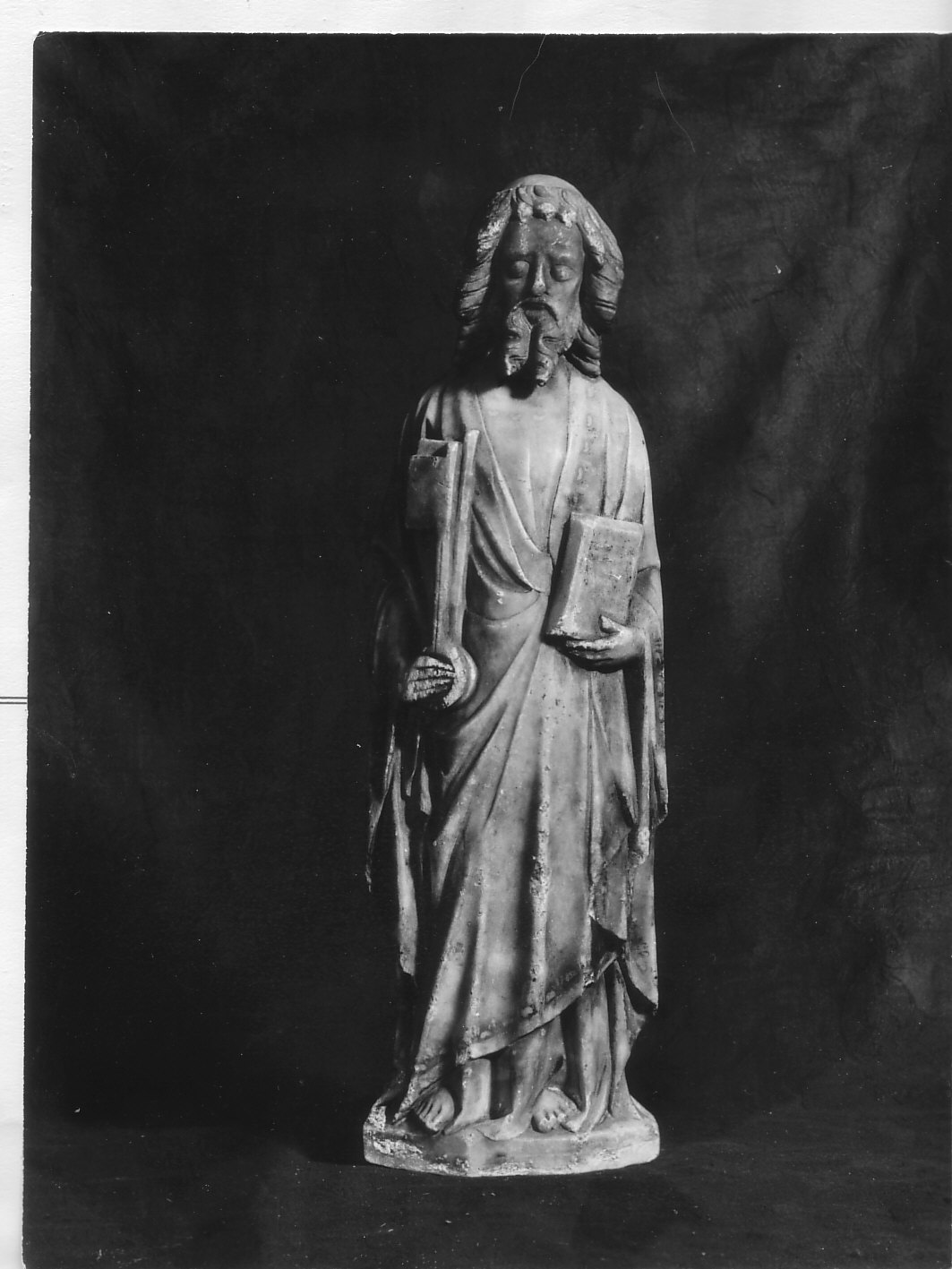 San Pietro Apostolo (scultura, elemento d'insieme) - bottega inglese (metà sec. XIV)