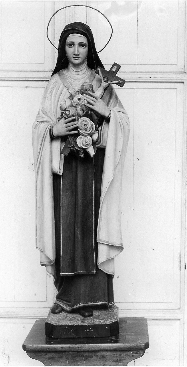 Santa Teresa del Bambino Gesù (statua, pendant) di Stuflesser Ferdinand (fine/inizio secc. XIX/ XX)
