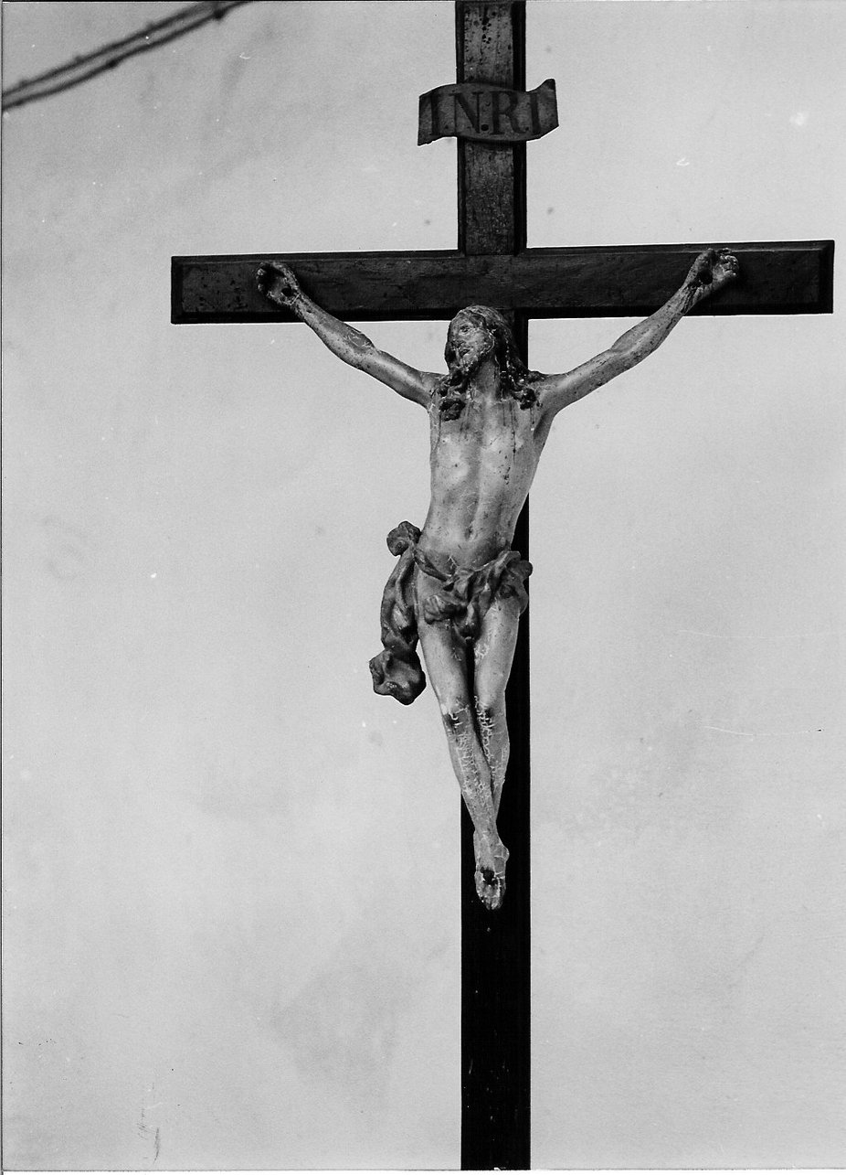 crocifisso, opera isolata - bottega genovese (prima metà sec. XVIII)