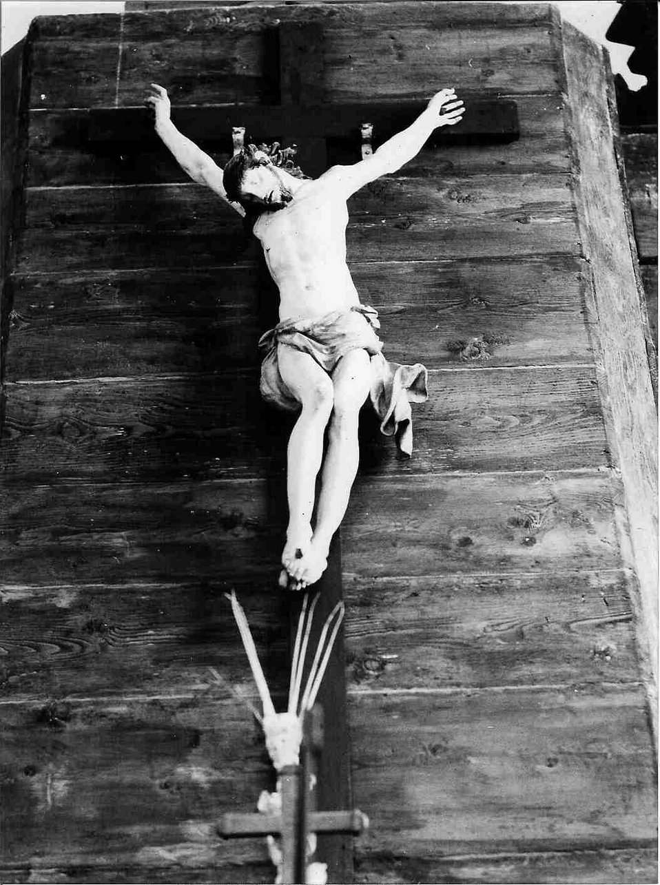 crocifisso, opera isolata - bottega ligure (secc. XVII/ XVIII)