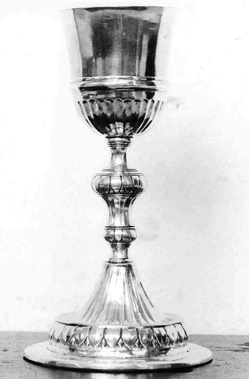 calice, opera isolata - bottega genovese (sec. XIX)