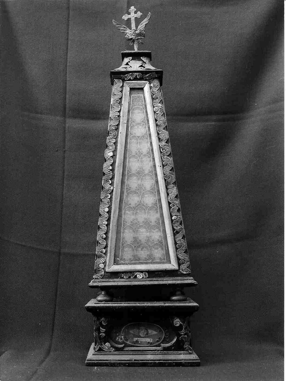 reliquiario, opera isolata - bottega ligure (sec. XVIII)