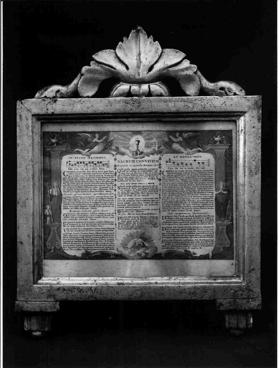 cartagloria, serie - bottega ligure (sec. XIX)