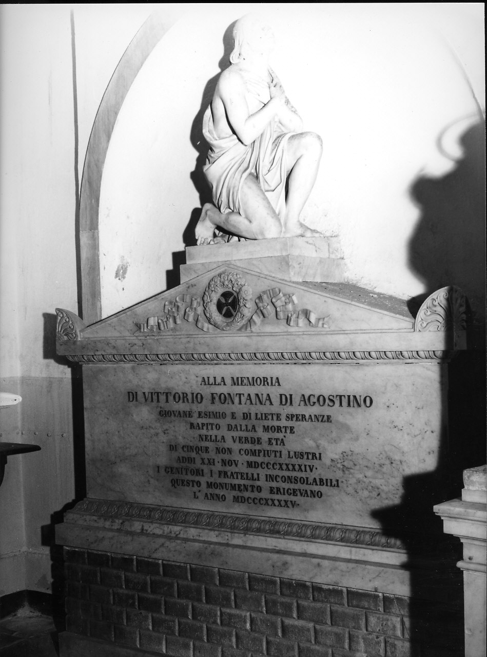 monumento funebre, opera isolata di Rubatto Carlo (sec. XIX)