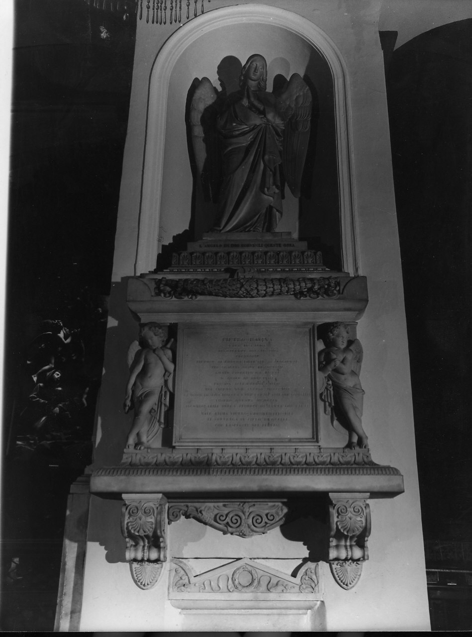 monumento funebre, opera isolata - bottega ligure (sec. XIX)