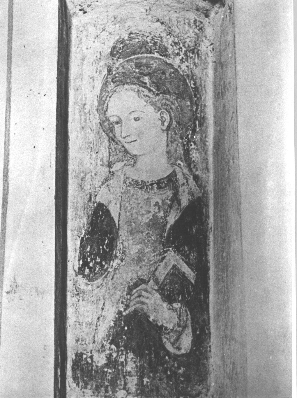 Santa (dipinto, opera isolata) - ambito lombardo (seconda metà sec. XV)