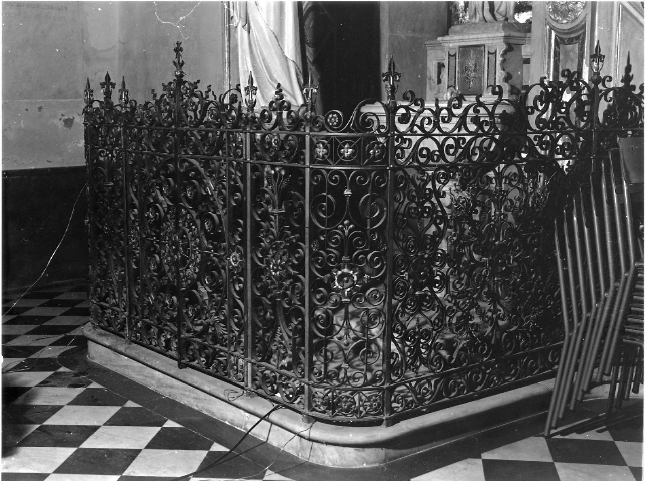 cancellata, opera isolata di Basso Lorenzo (sec. XX)