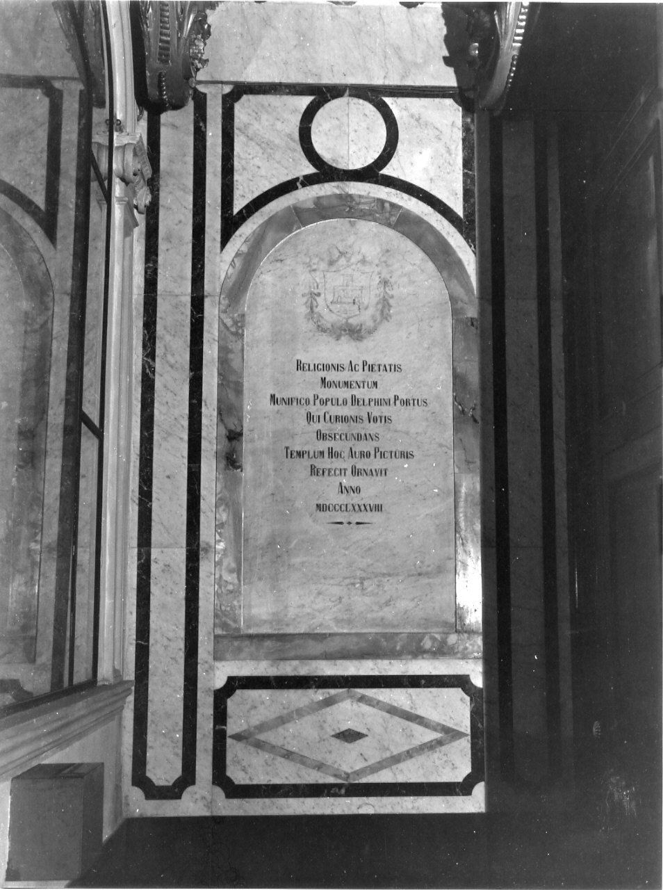 lapide, opera isolata - bottega ligure (sec. XIX)