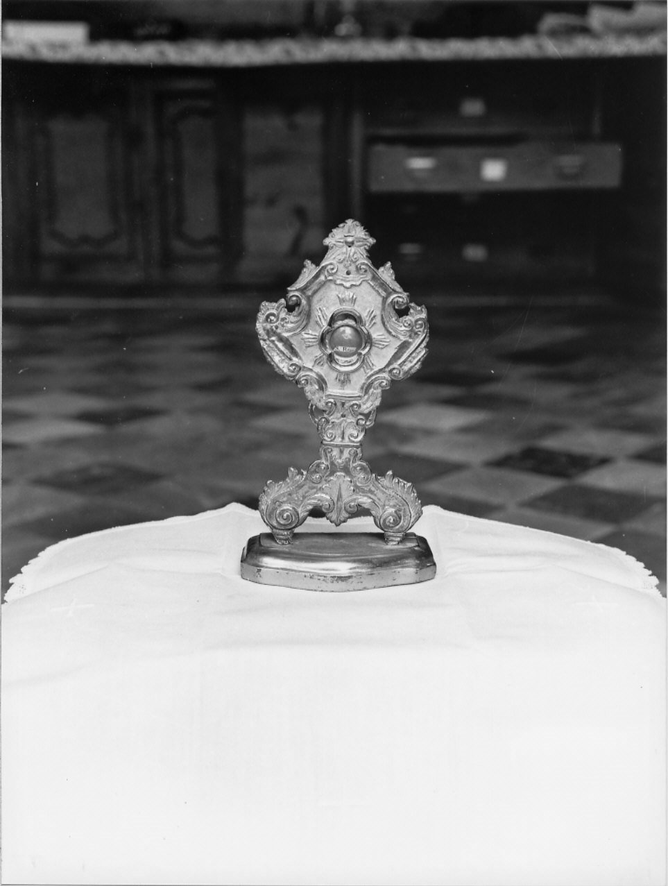 reliquiario, opera isolata - bottega ligure (fine/inizio secc. XVIII/ XIX)