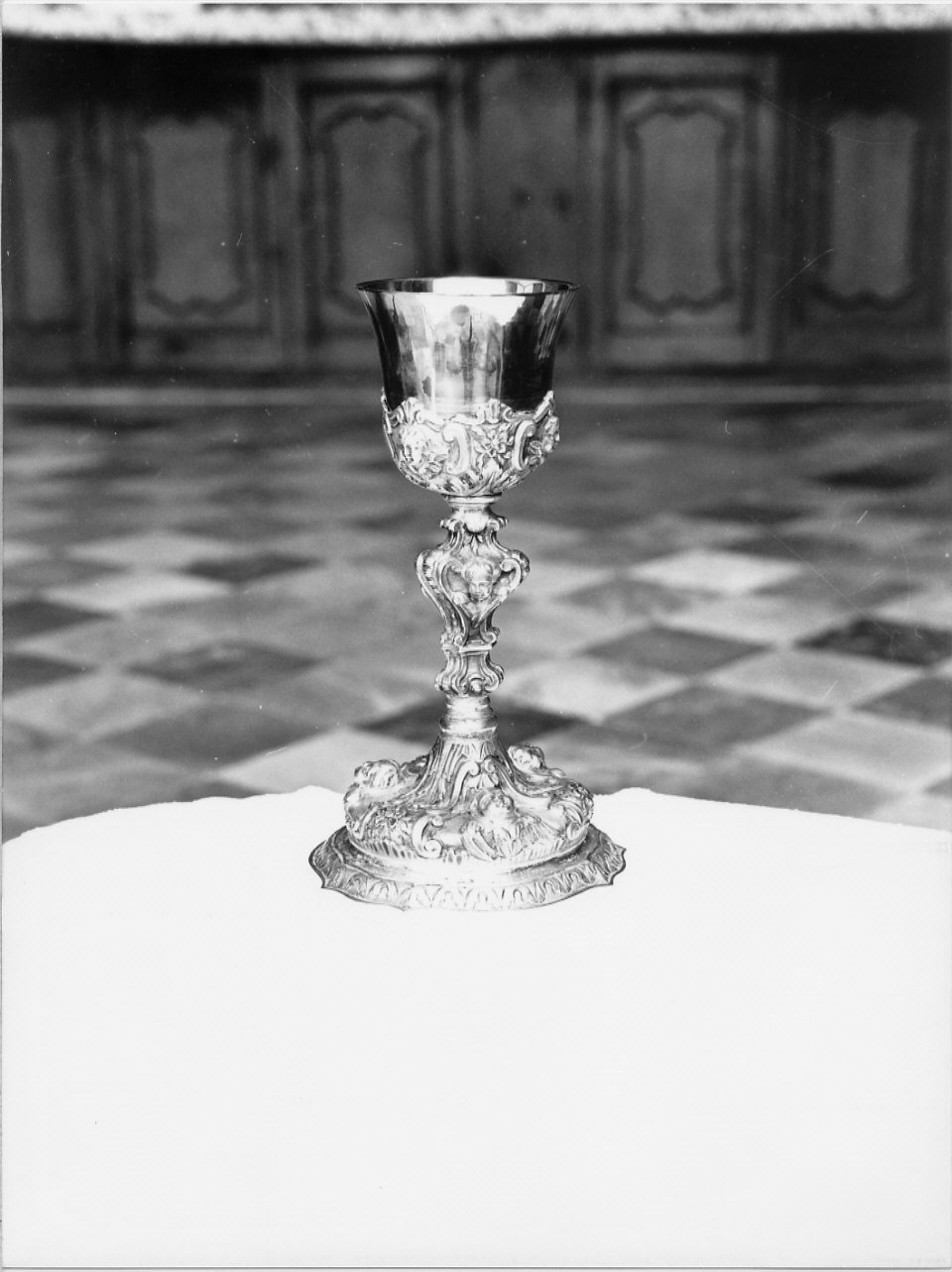 calice, opera isolata - bottega ligure (metà sec. XVIII)