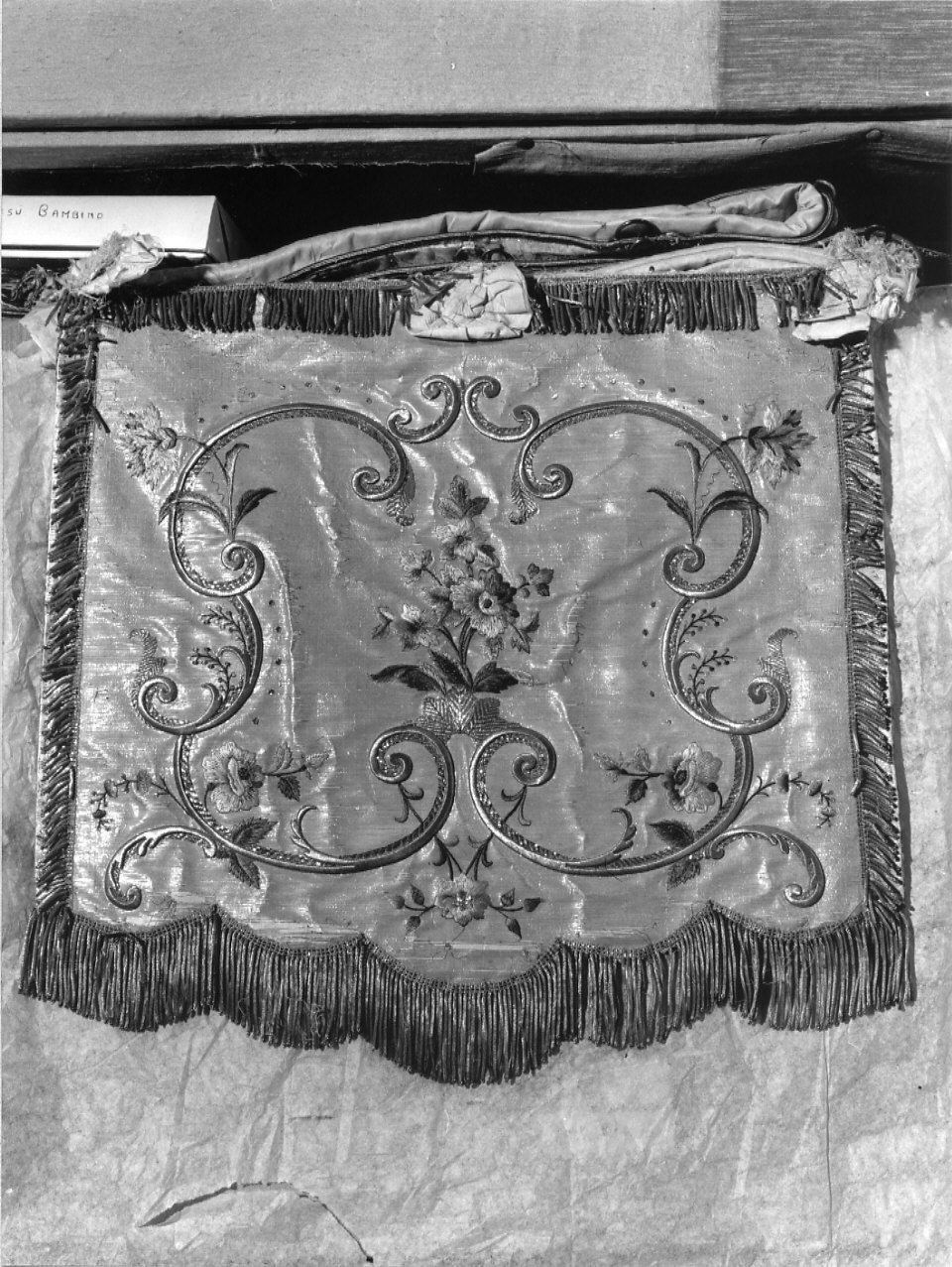 colomba dello Spirito Santo (baldacchino processionale, opera isolata) - bottega ligure (prima metà sec. XIX)