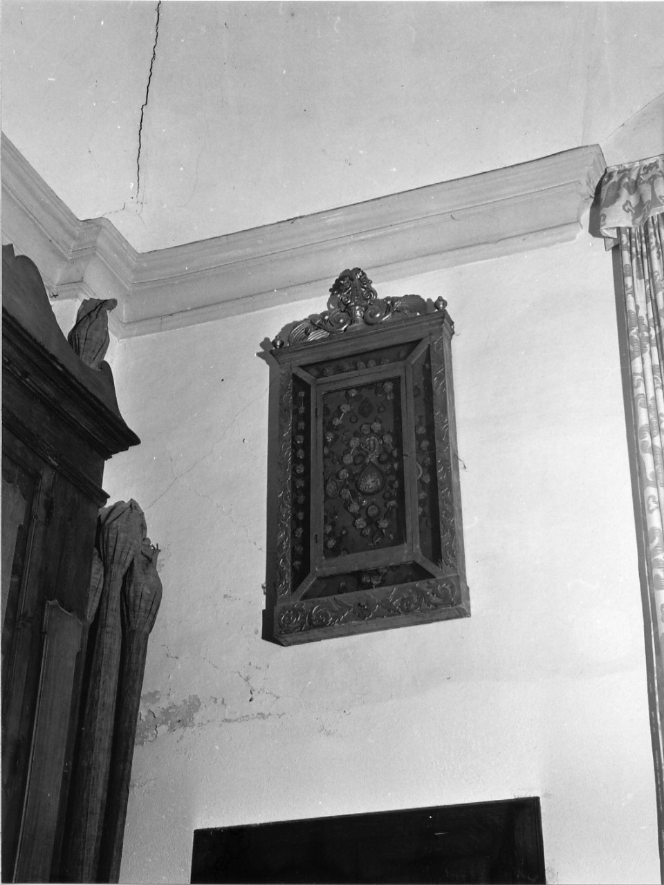 reliquiario, coppia - bottega ligure (metà sec. XIX)