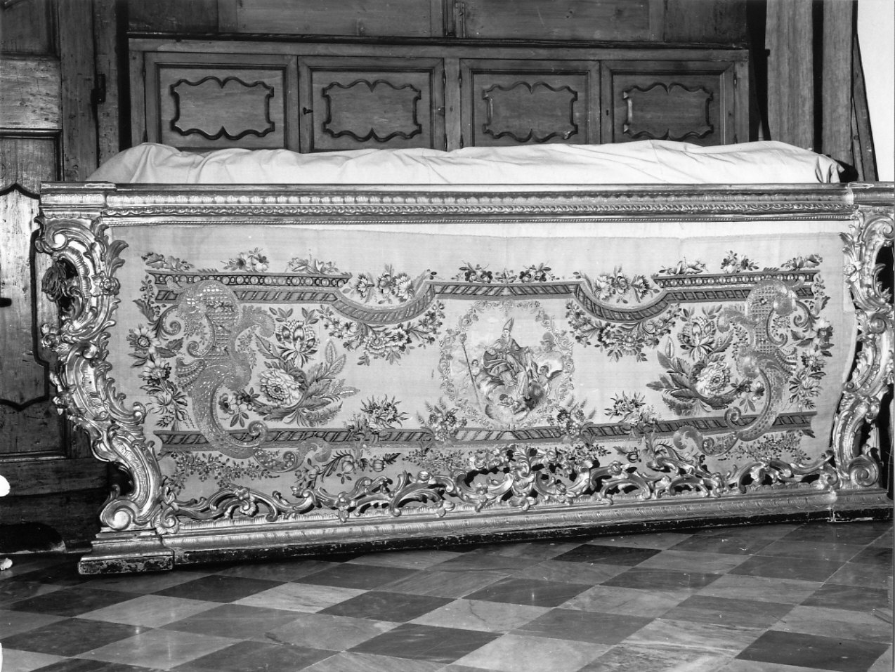 San Martino (paliotto, opera isolata) - bottega ligure (sec. XVIII)