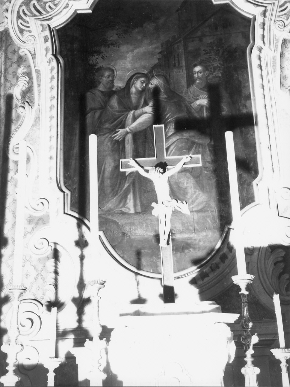 Cristo crocifisso (croce d'altare, opera isolata) - bottega ligure (metà sec. XVIII)