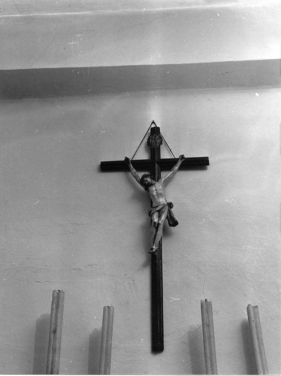 Cristo crocifisso (scultura, opera isolata) - bottega ligure (sec. XIX)