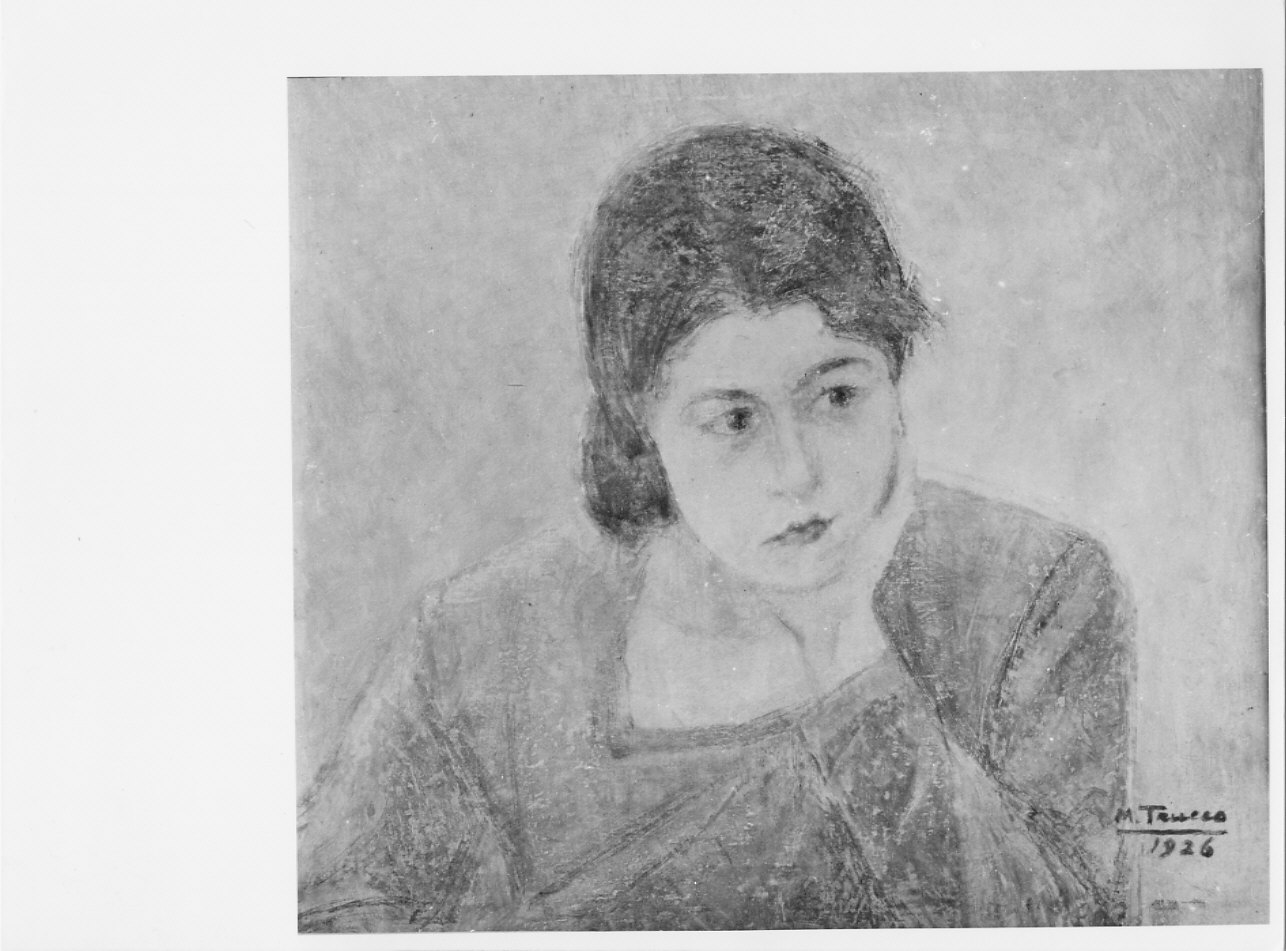 ritratto di donna (dipinto, opera isolata) di Trucco Manlio (sec. XX)