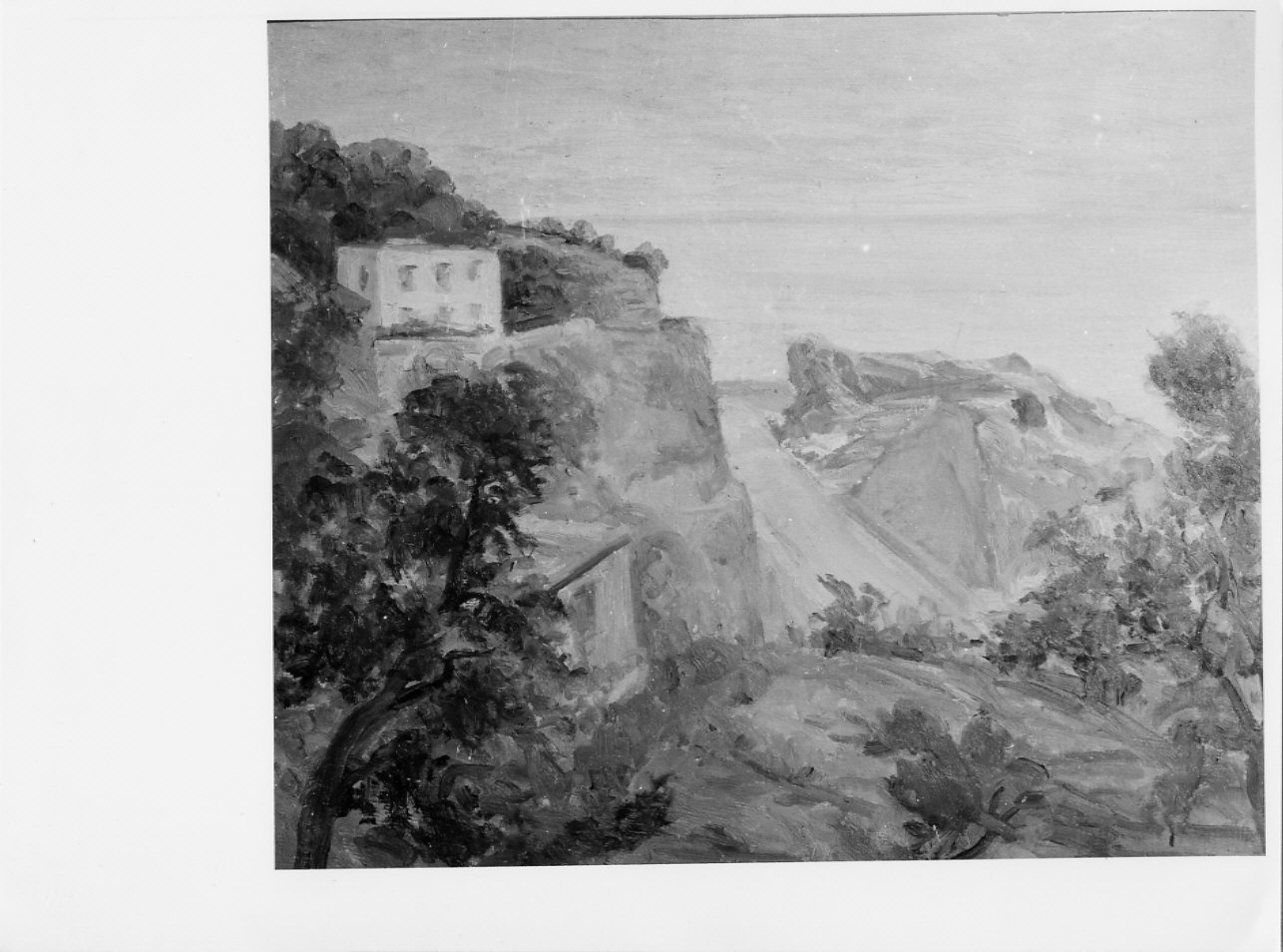 paesaggio (dipinto, opera isolata) di Trucco Manlio (terzo quarto sec. XX)