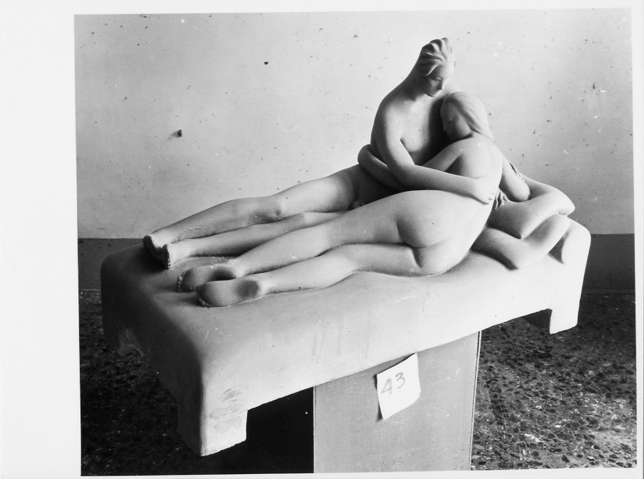 Amanti, figure (scultura, opera isolata) di Manifattura Fenice, Messina Francesco (sec. XX)