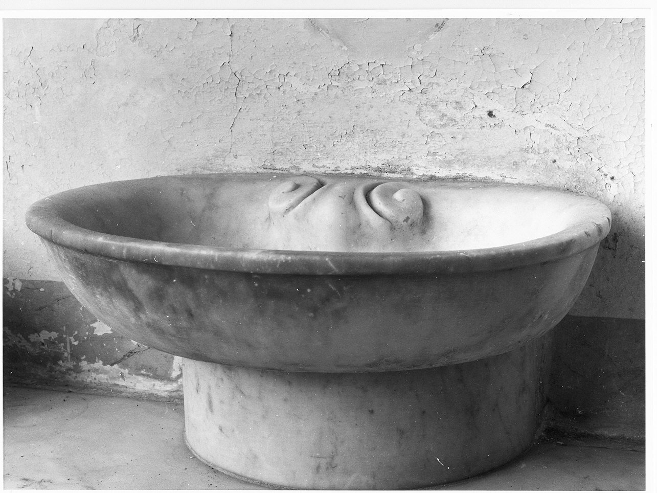 lavabo - a parete, opera isolata - bottega ligure (sec. XVIII)