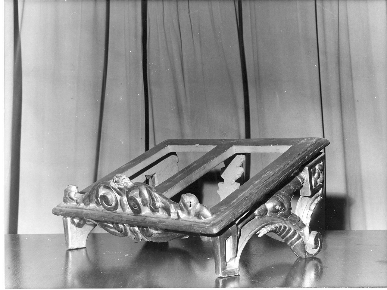 leggio d'altare, opera isolata - bottega ligure (metà sec. XIX)