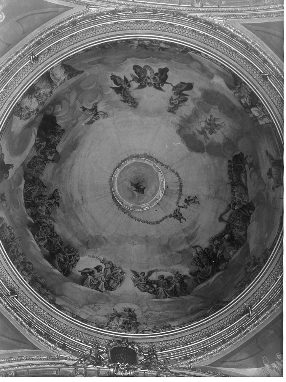 assunzione della Madonna (dipinto, opera isolata) di Coppola Giovanni Battista (metà sec. XIX)