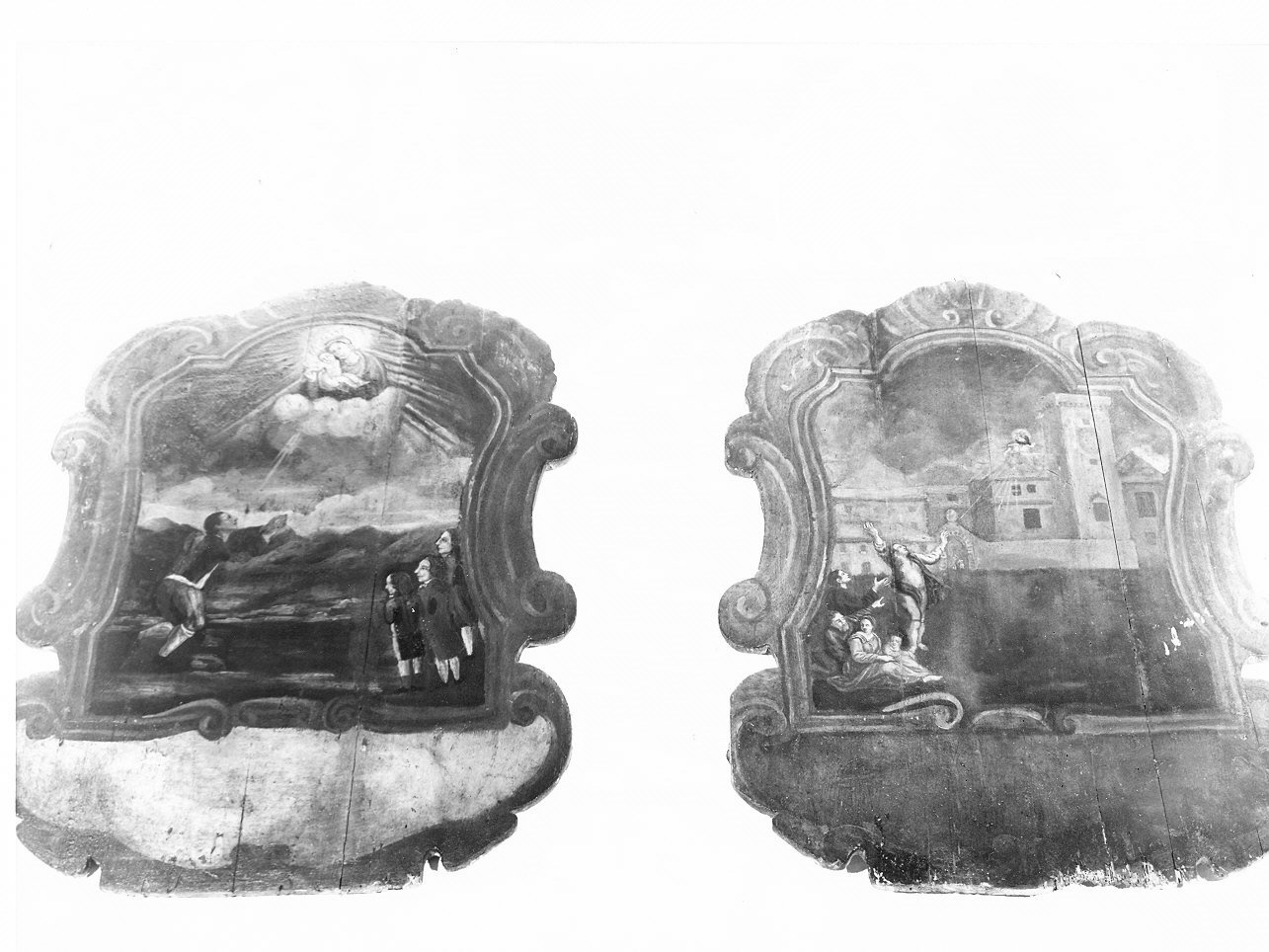 miracolo della Madonna dell'Orto (dipinto, serie) - ambito italiano (sec. XVIII)