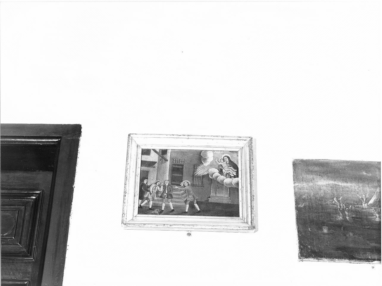 miracolo della Madonna dell'Orto (ex voto, opera isolata) - ambito italiano (sec. XVIII)