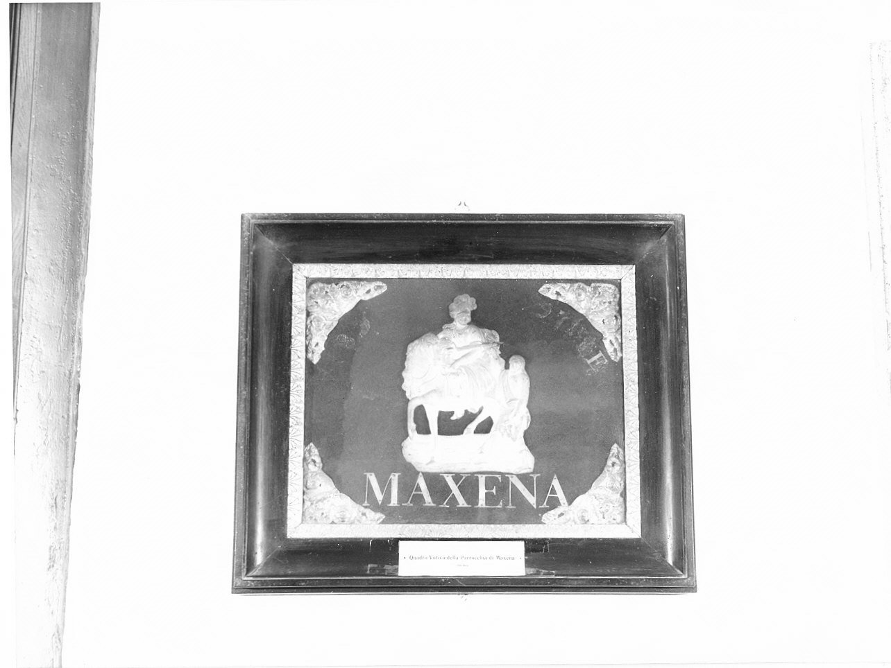 San Martino dona parte del mantello al povero (ex voto, opera isolata) - bottega italiana (secondo quarto sec. XIX)