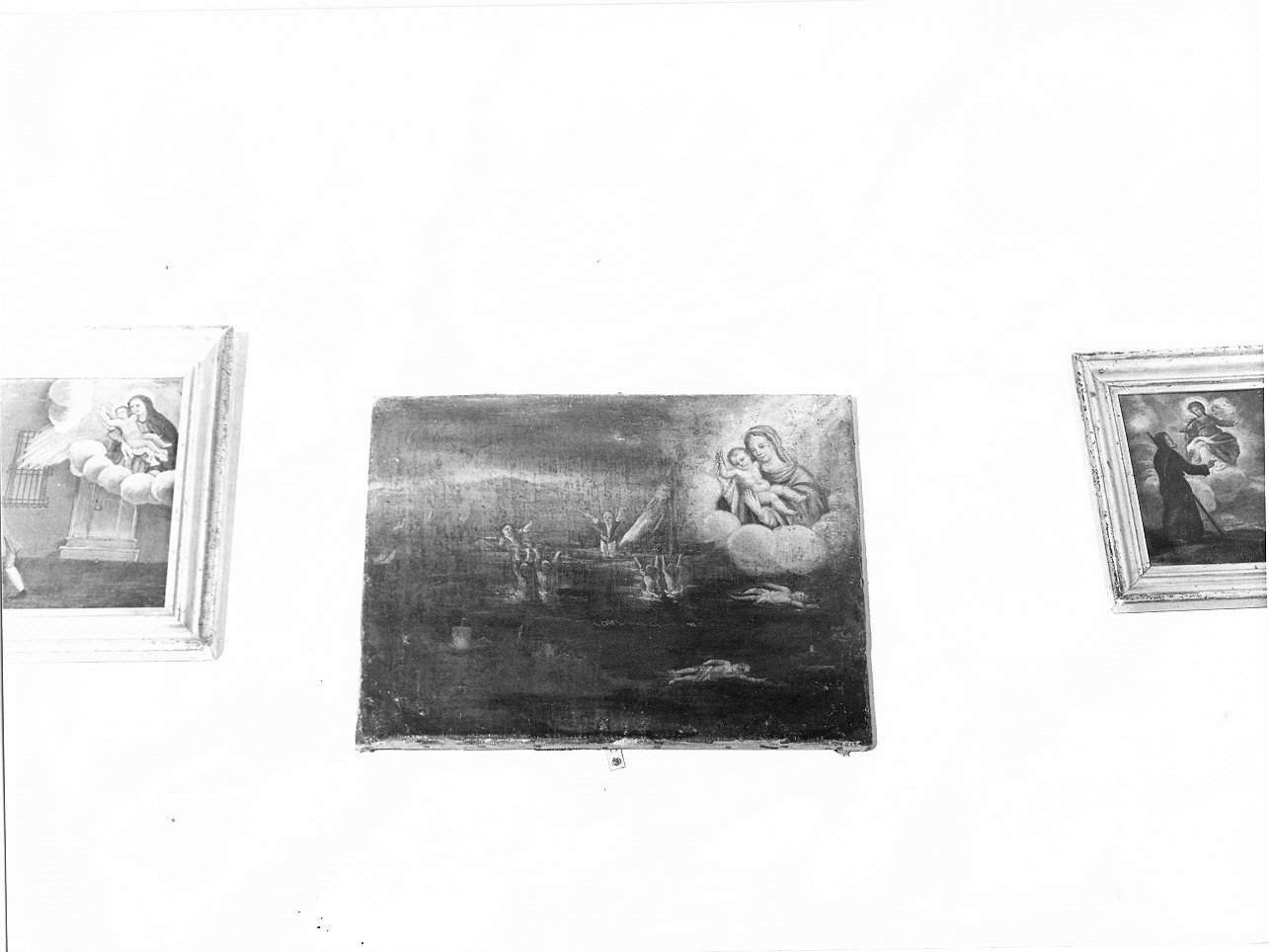 miracolo della Madonna dell'Orto (ex voto, opera isolata) - ambito ligure (inizio sec. XIX)