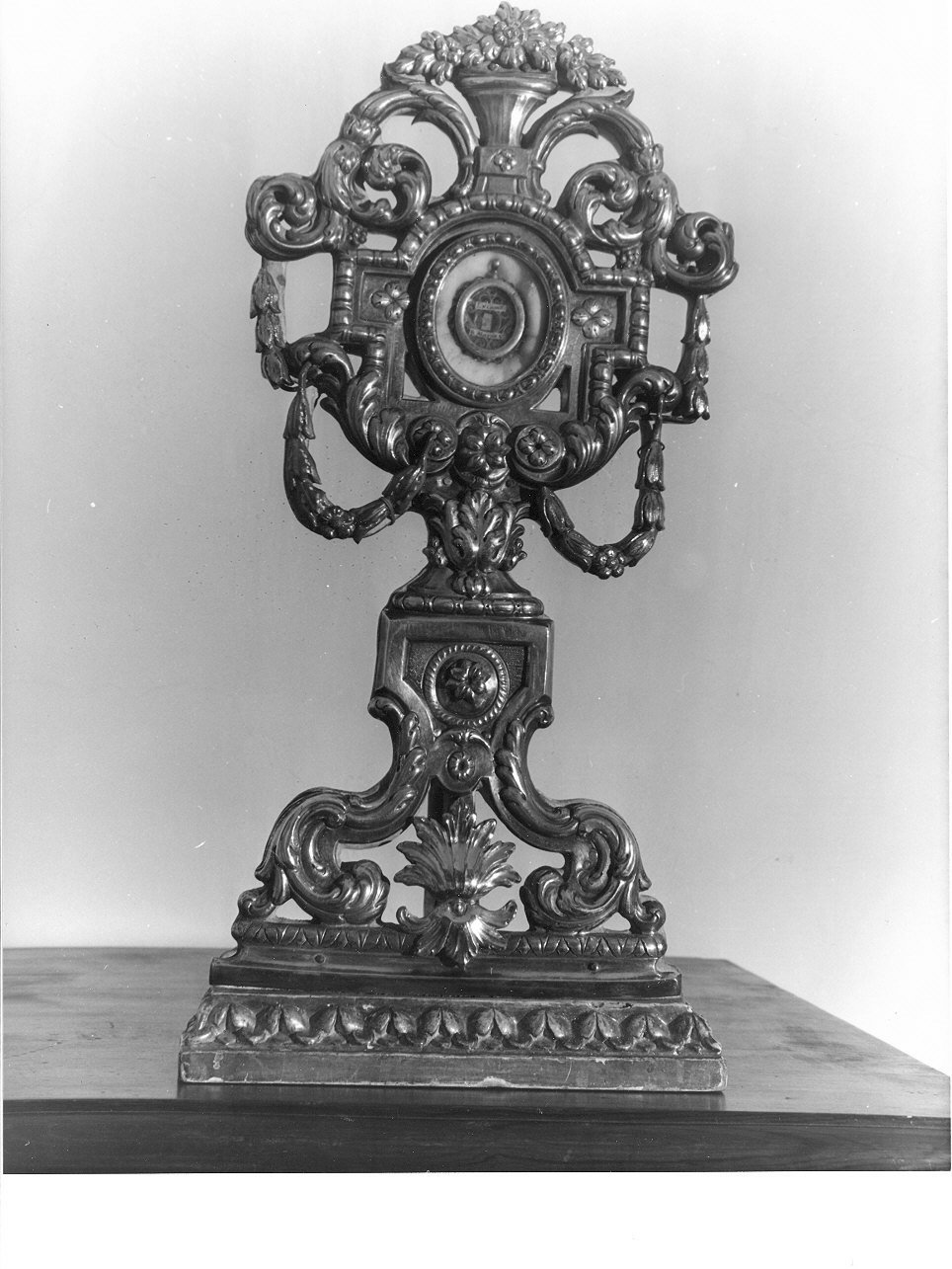 reliquiario, opera isolata - bottega ligure (fine/inizio secc. XVIII/ XIX)