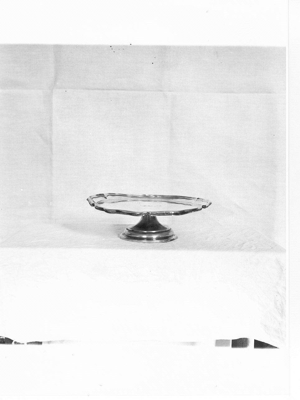 alzata, opera isolata - bottega genovese (fine sec. XVIII)