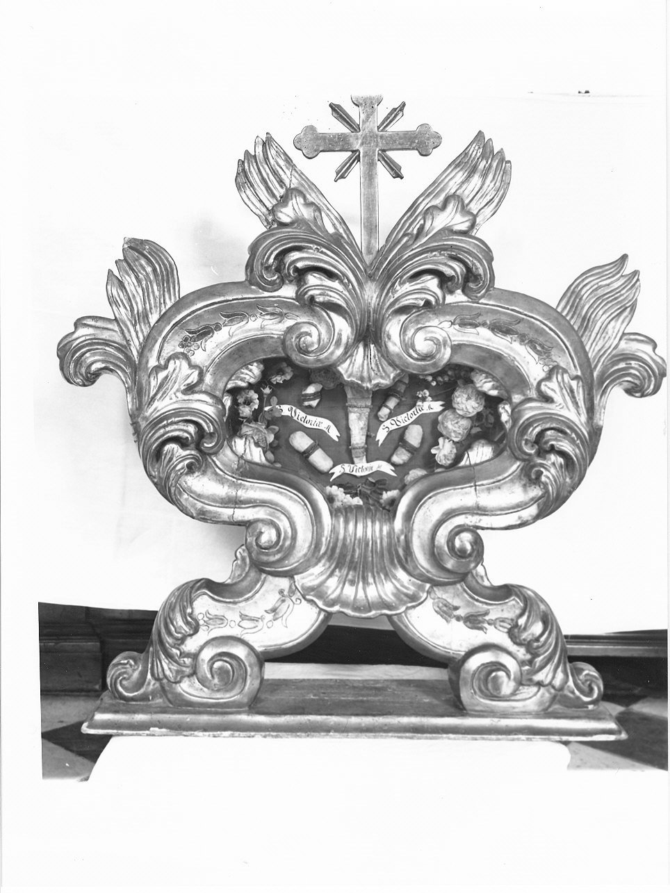 reliquiario, coppia - bottega ligure (sec. XIX)