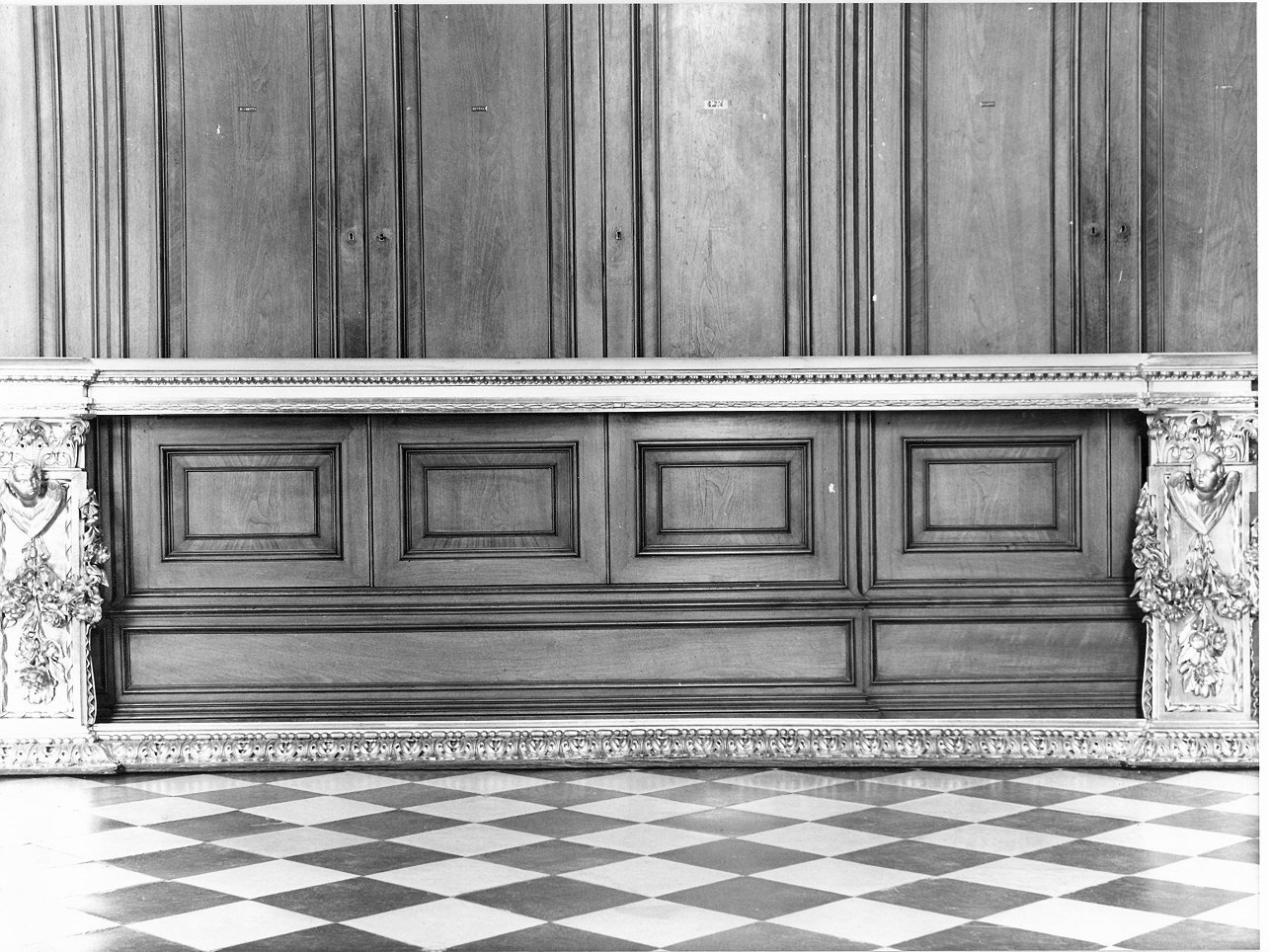 testa alata (cornice di paliotto, opera isolata) - bottega ligure (seconda metà sec. XIX)