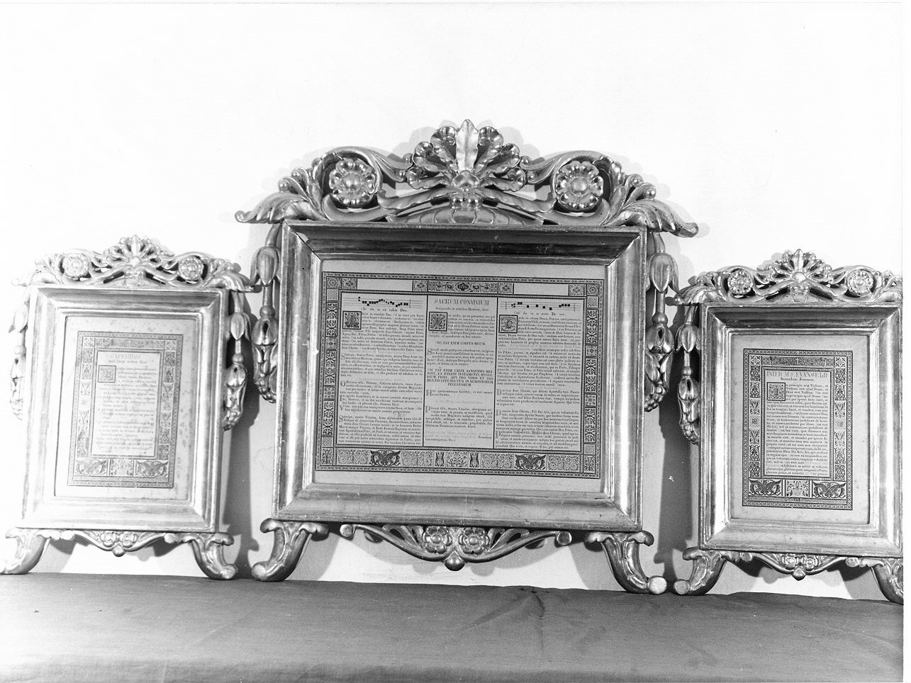 servizio di cartagloria, insieme - bottega ligure (sec. XIX)