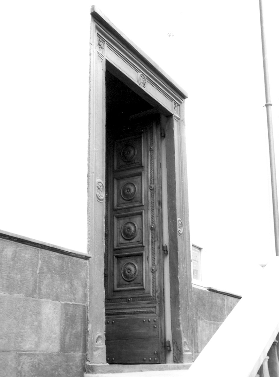 portale architravato, opera isolata - bottega ligure (inizio sec. XVI)