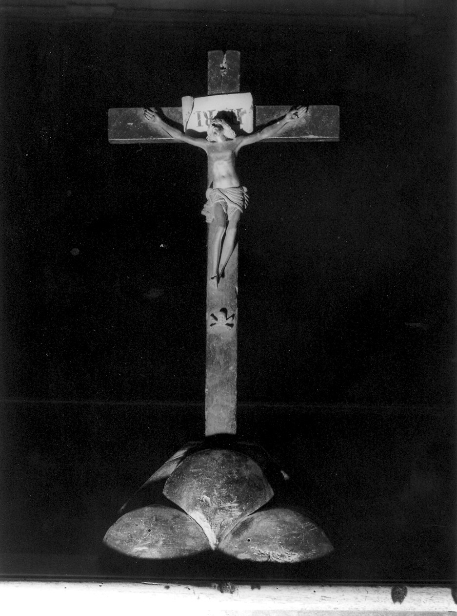 Cristo crocifisso (croce d'altare, opera isolata) - bottega ligure (fine sec. XIX)