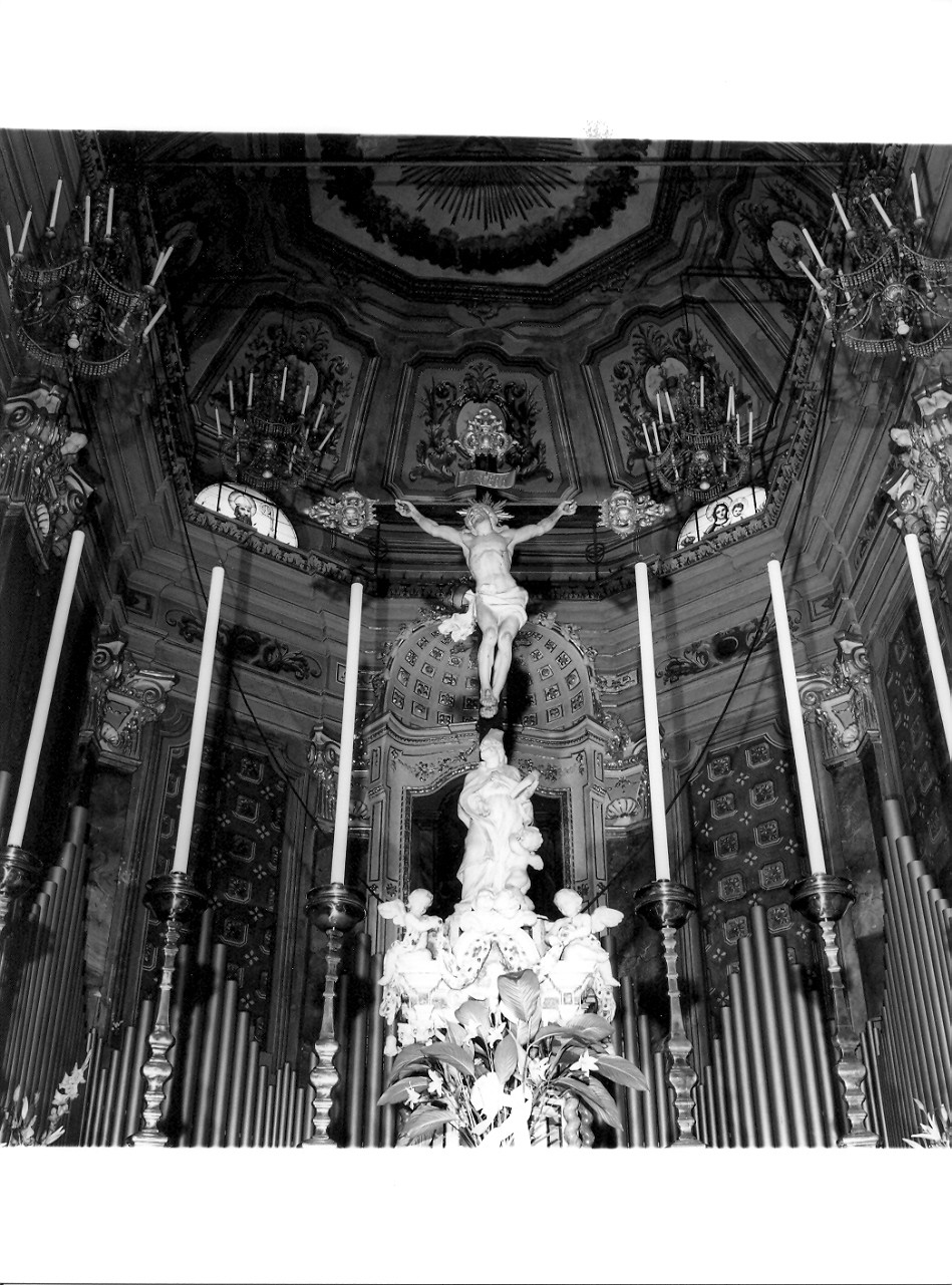 Cristo crocifisso (statua, elemento d'insieme) - bottega ligure (seconda metà sec. XVIII)