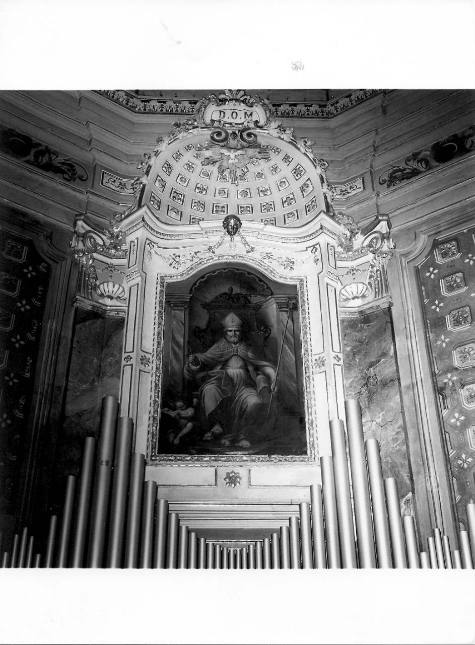 Sant'Ambrogio (dipinto, opera isolata) - ambito ligure (sec. XVII)