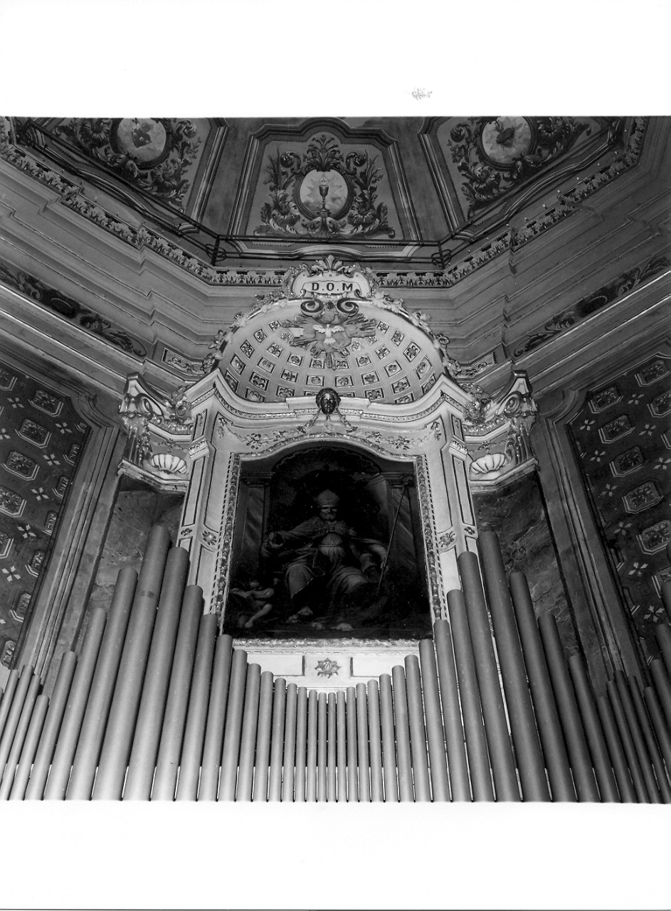 decorazione plastica, complesso decorativo - bottega ligure (fine/inizio secc. XVIII/ XIX)