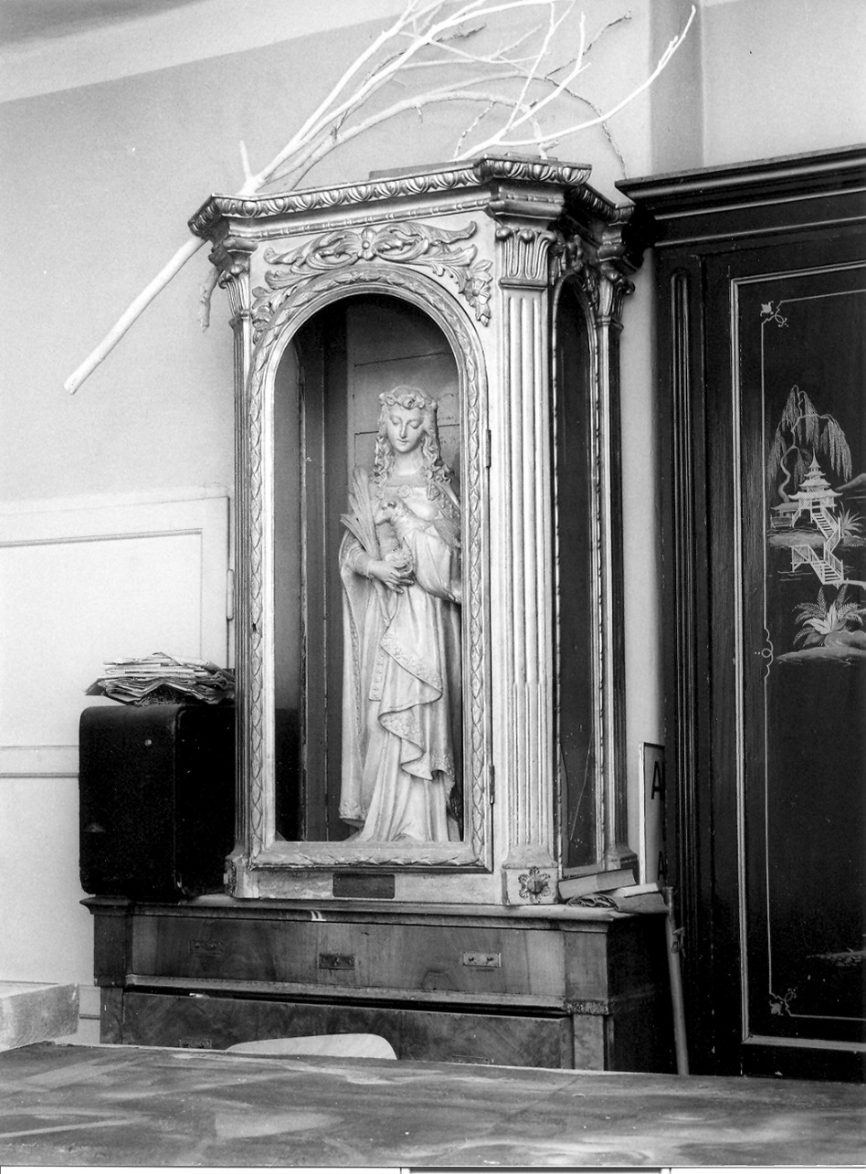 nicchia, opera isolata - bottega ligure (seconda metà sec. XIX)