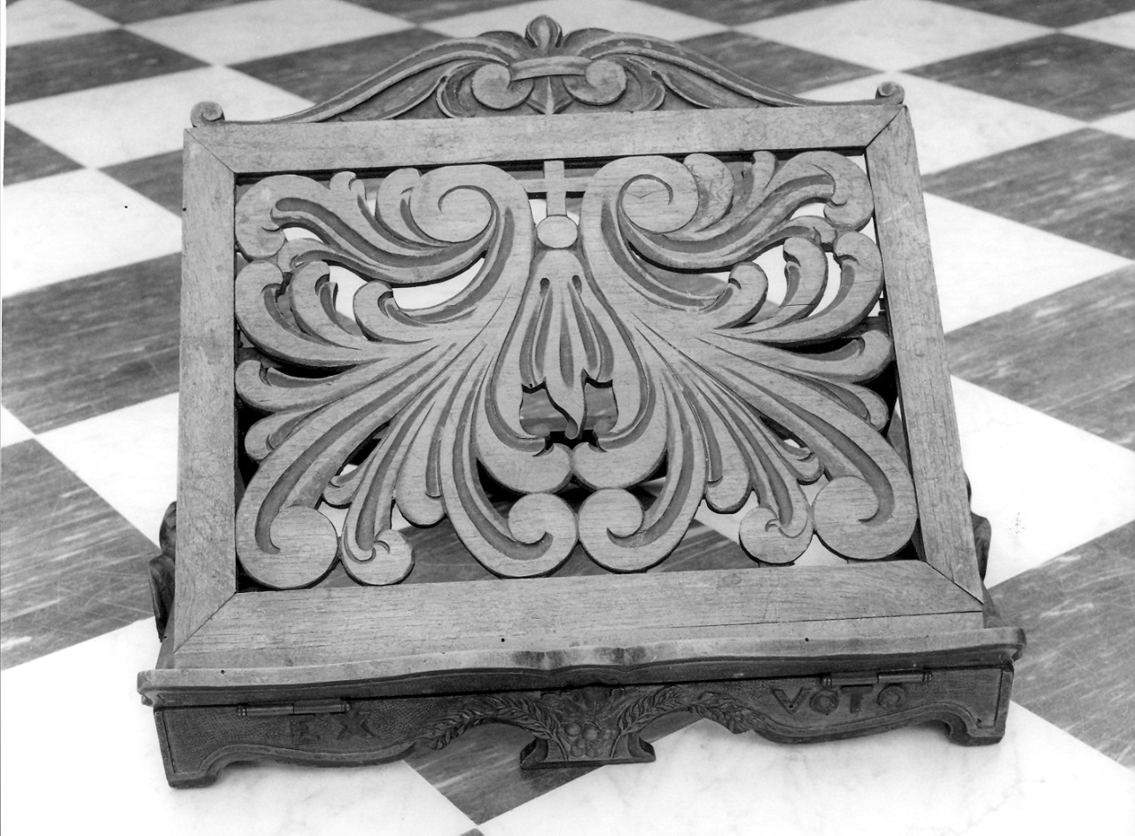 leggio d'altare, opera isolata - bottega ligure (fine/inizio secc. XIX/ XX)