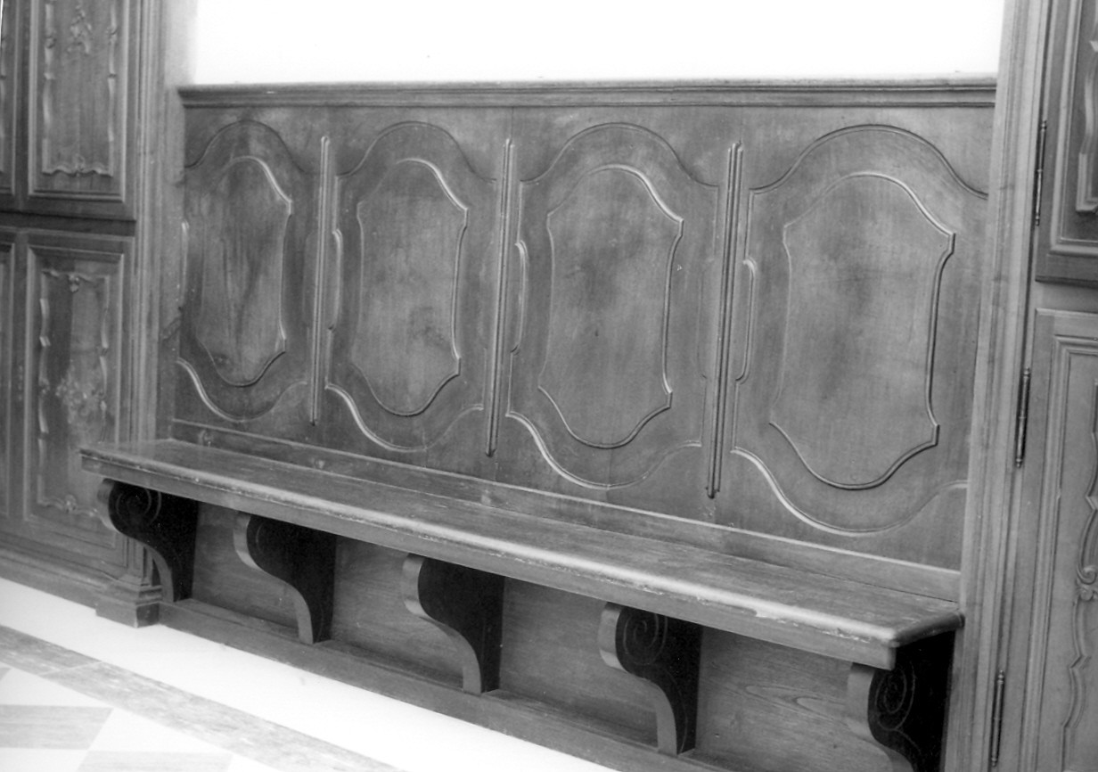 panca, serie - bottega ligure (fine/inizio secc. XVII/ XVIII)
