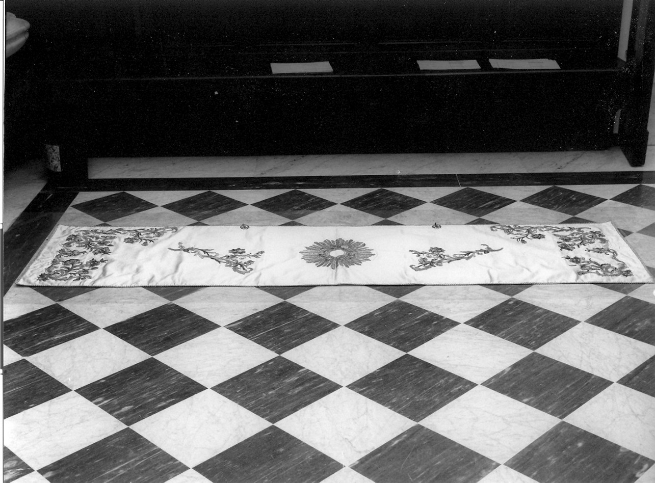 velo omerale, opera isolata - manifattura ligure (prima metà sec. XVIII)