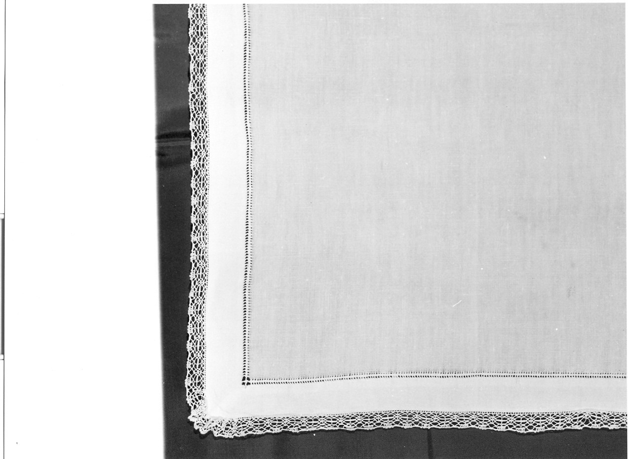 tovaglia d'altare, opera isolata - manifattura ligure (metà sec. XIX)