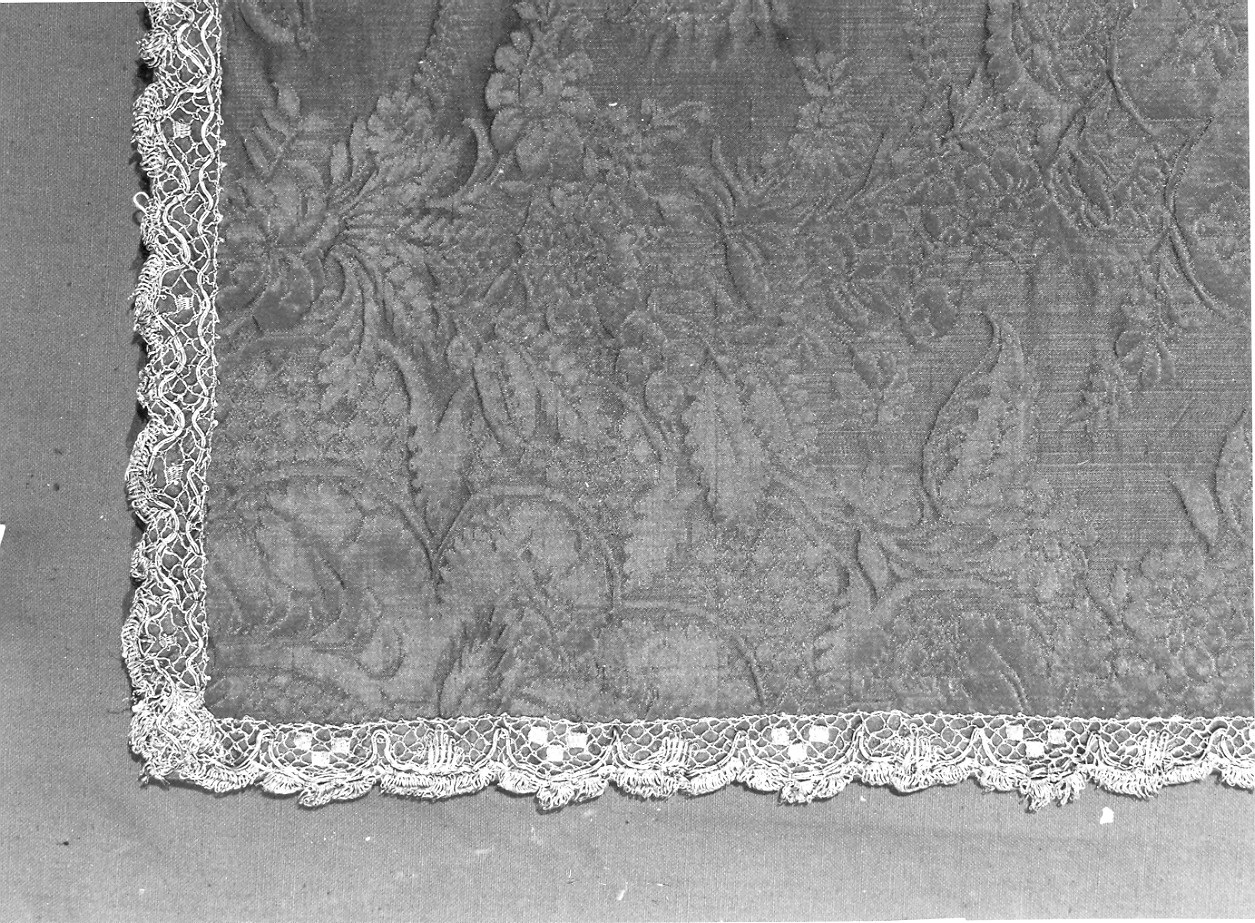 velo omerale, opera isolata - manifattura ligure (seconda metà sec. XIX)