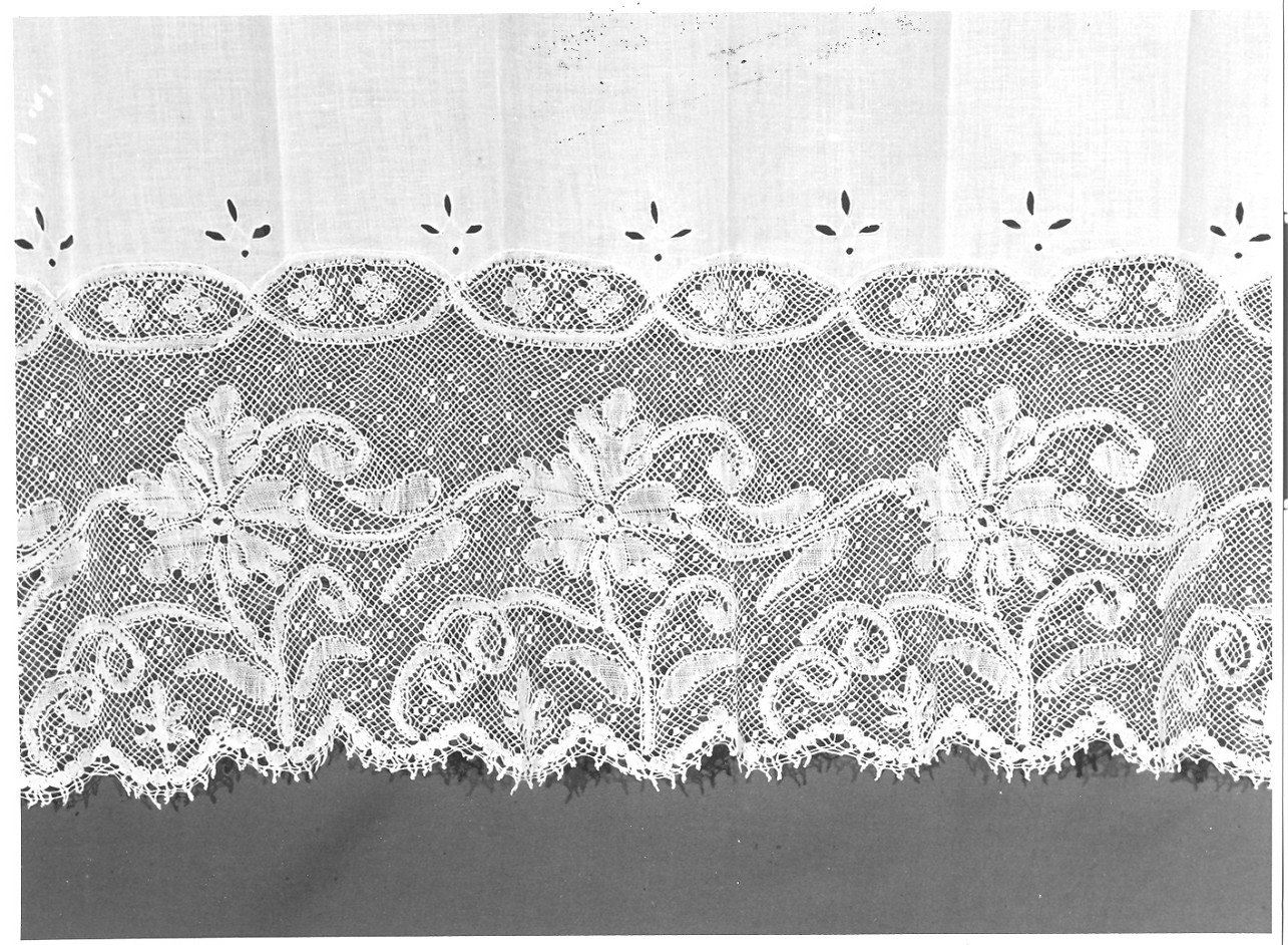 amitto, coppia - manifattura ligure (fine sec. XIX)