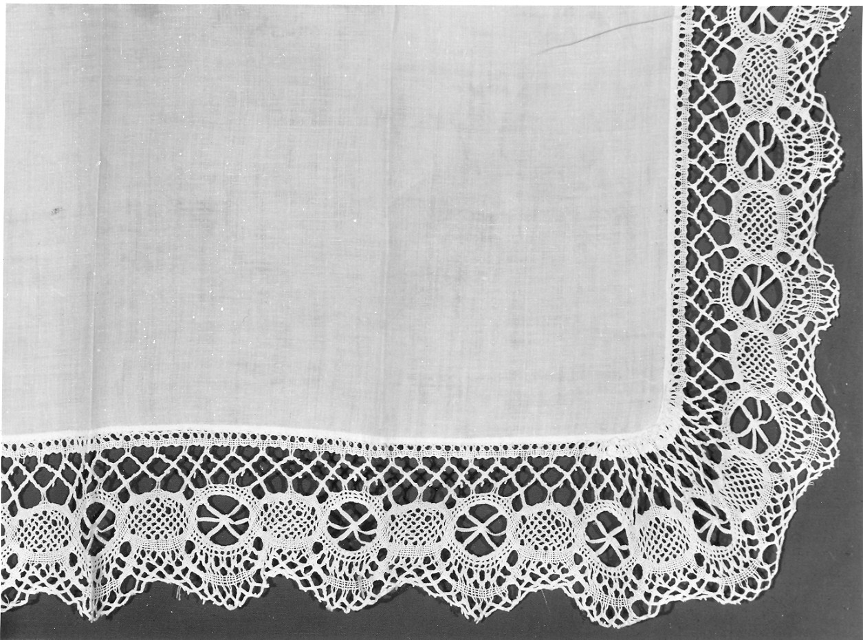 tovaglia d'altare, opera isolata - manifattura ligure (inizio sec. XX)