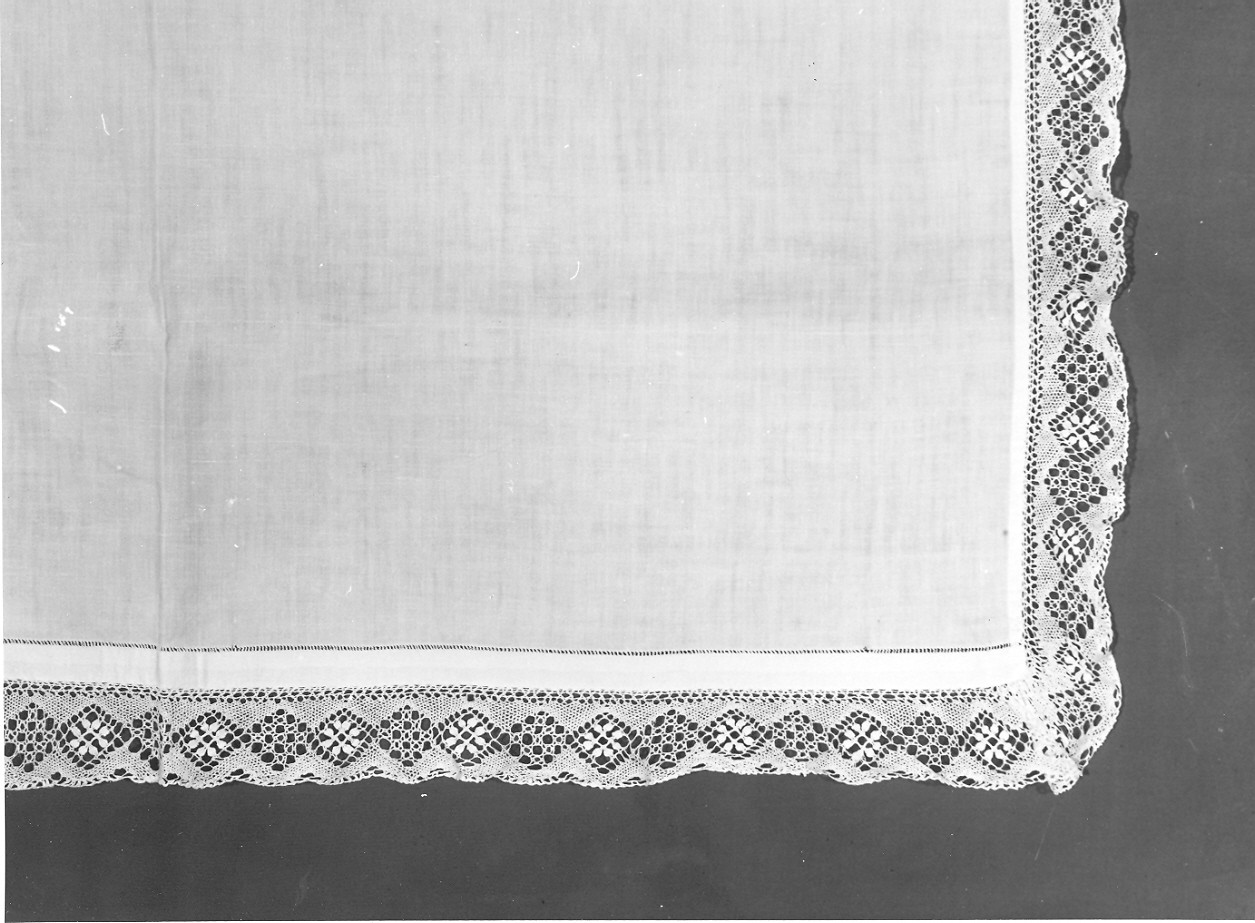 tovaglia d'altare, opera isolata - manifattura ligure (seconda metà sec. XIX)